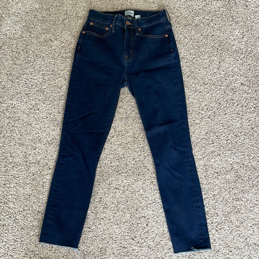 [J Crew] High Waist Skinny Jeans